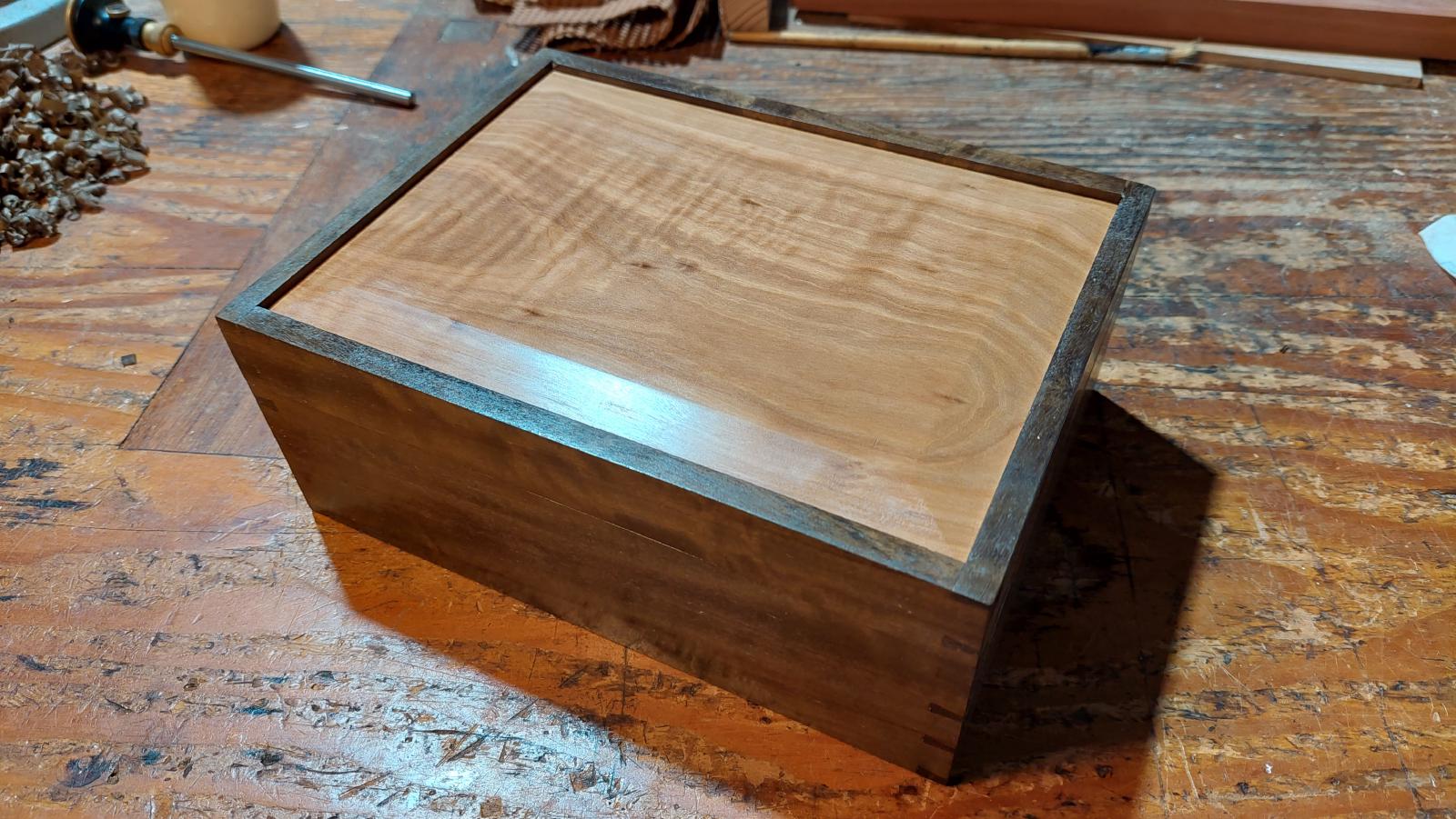 Tea Box - Queensland Walnut & Budgeroo