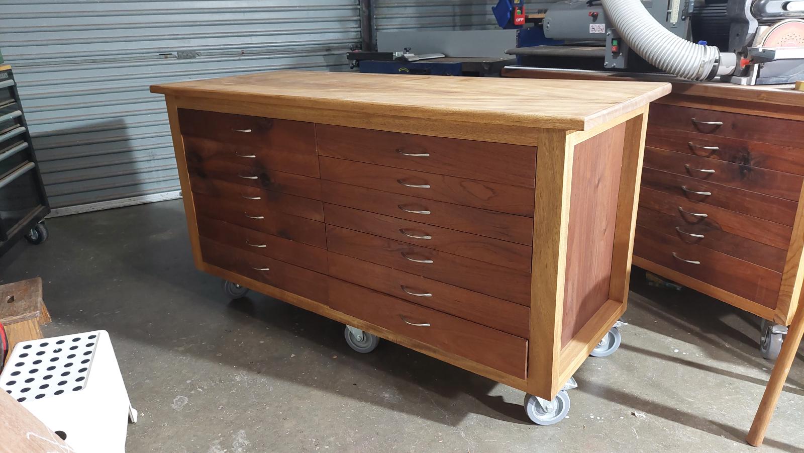 Tool Box - Red Cedar, New Guinea Rosewood