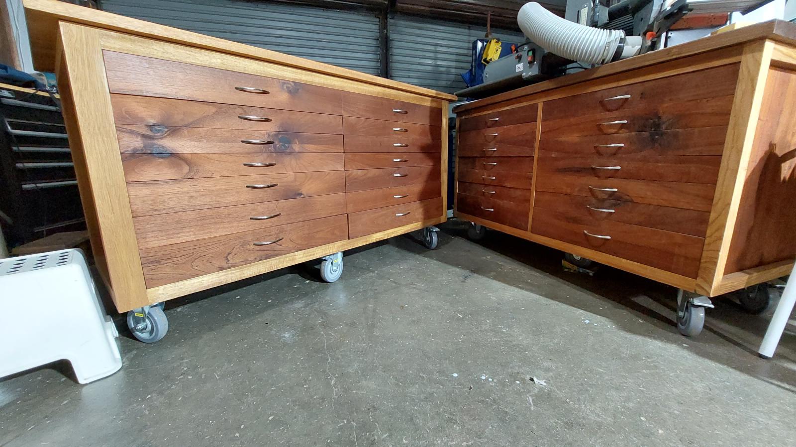 Tool Box - Red Cedar, New Guinea Rosewood