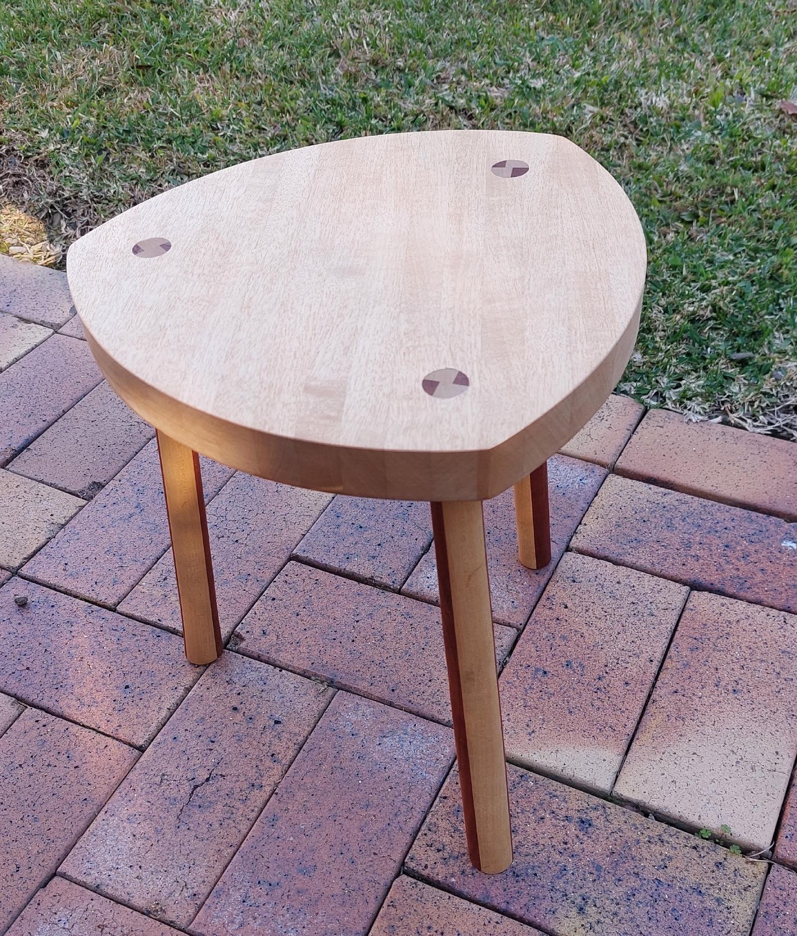 Small Stool - QLD White Beech and Red Cedar